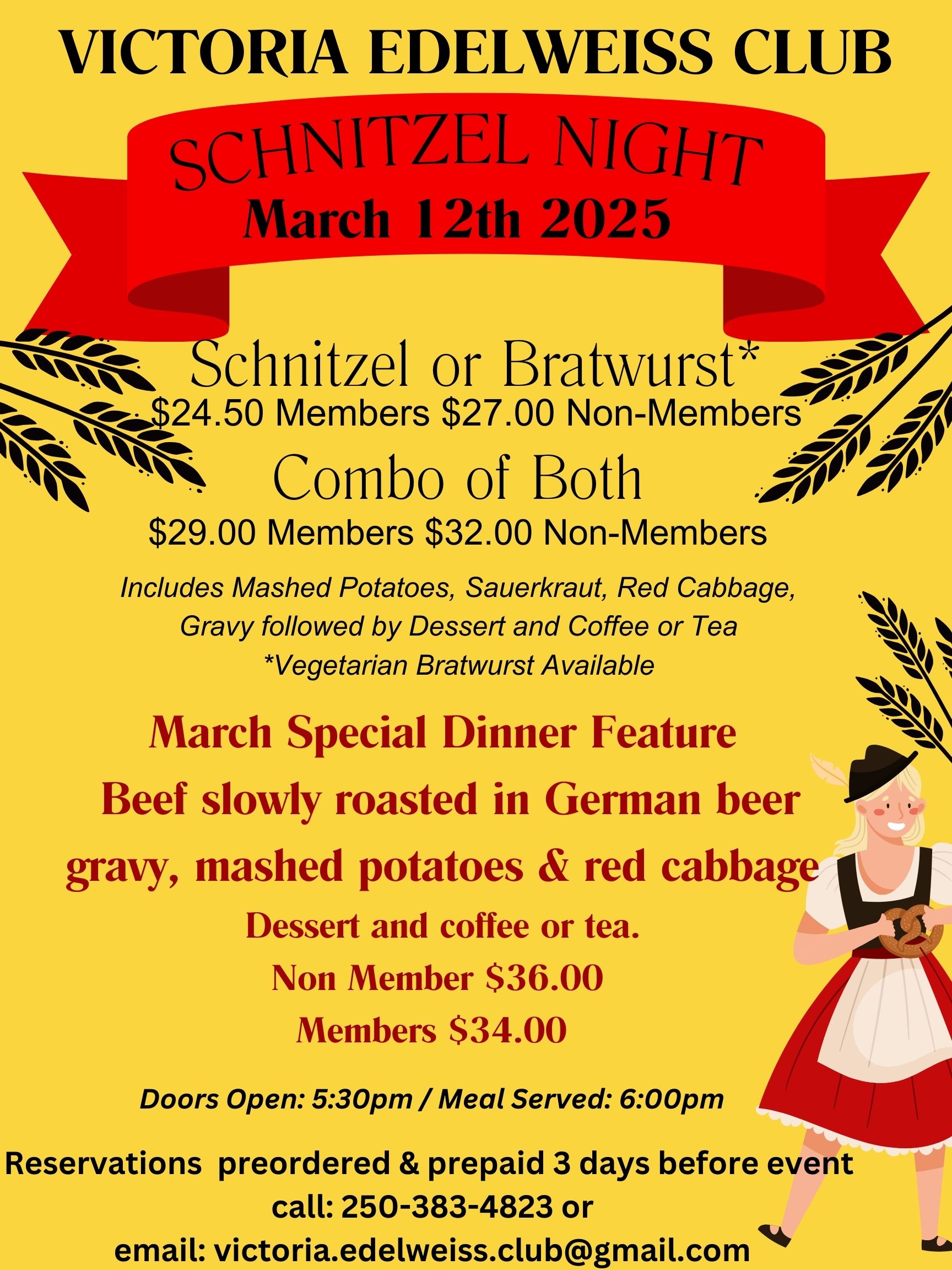 Profile picture of Victoria Edelweiss Club, event host